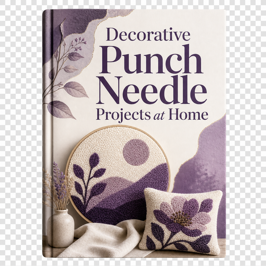 Decorative Punch Needle Projects at Home